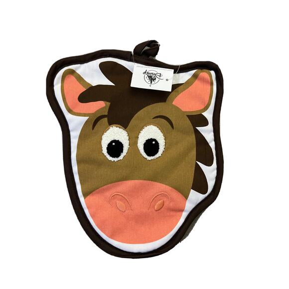 Disney Parks Pixar Toy Story Bullseye The Horse Kitchen Pot Holder 2 Pack New - Picture 2 of 4